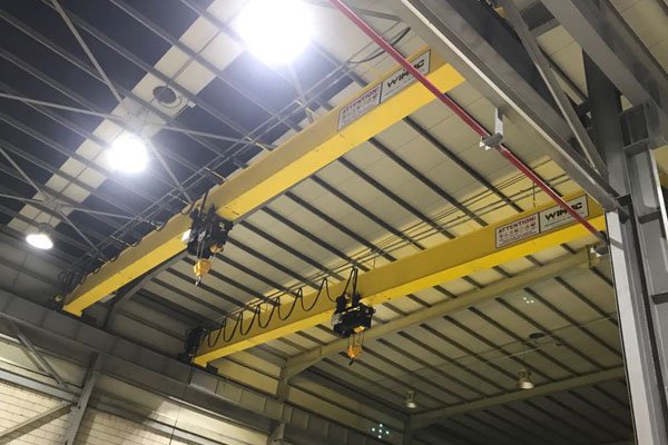 production-of-single-girder-monorail-crane-turkey